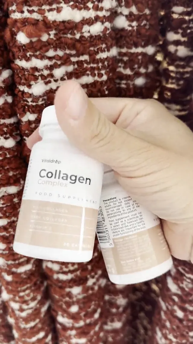 Kadr z nagrania opakowania Collagen Complex