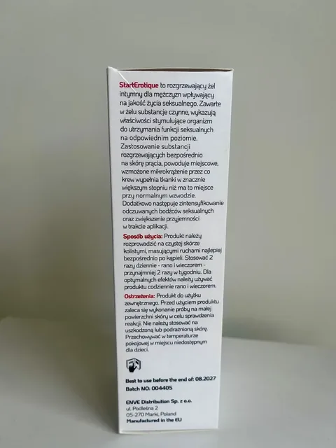 Opakowanie StartErotique — zdjęcie 5 z 10