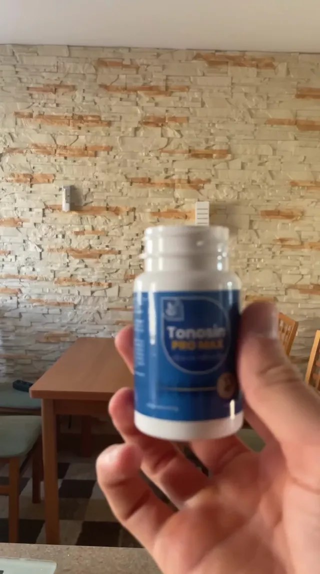 Kadr z nagrania opakowania Tonosin Pro Max